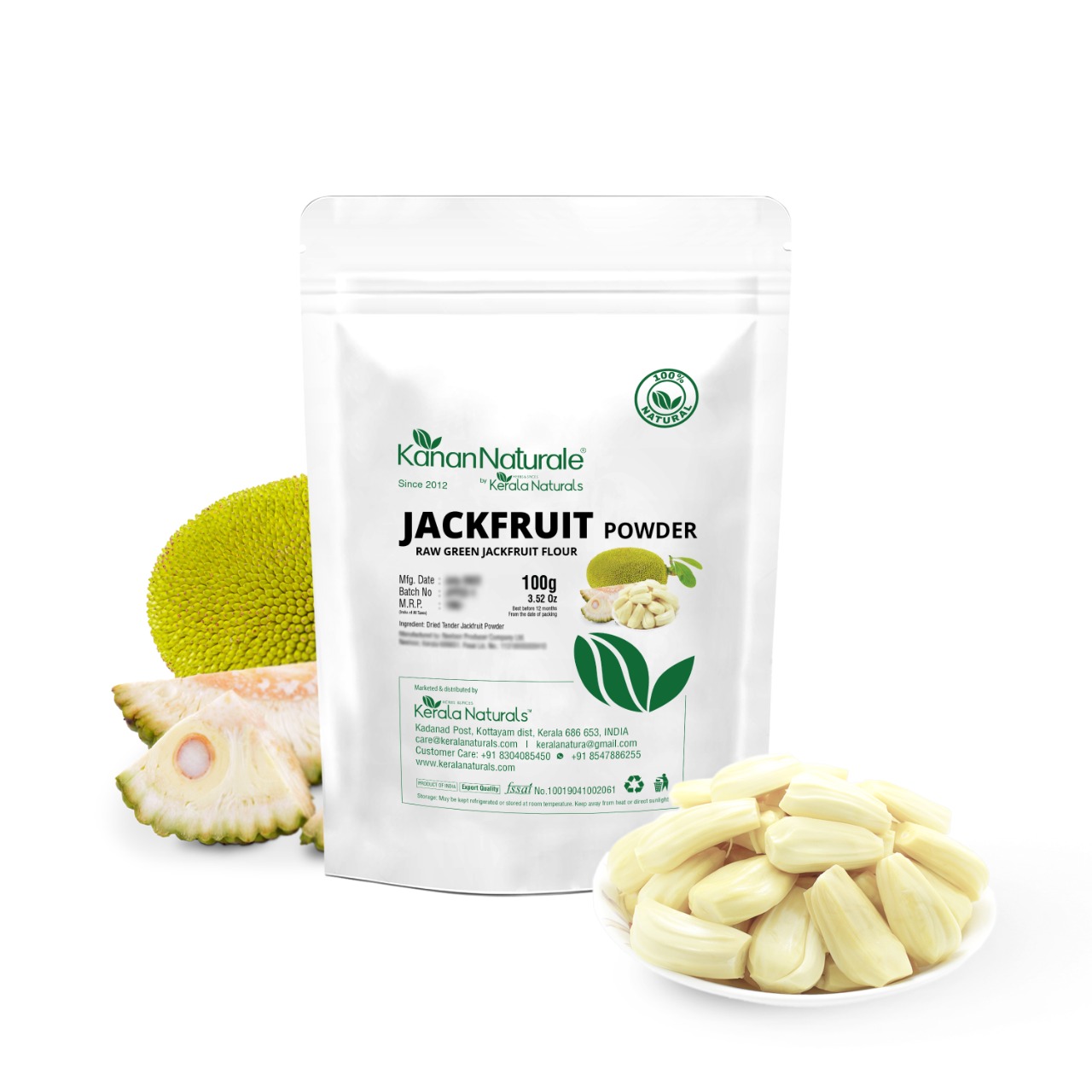 Raw Green Jackfruit Powder
